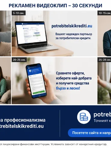 Потребителски кредити от 300 до 9000 евро за Пловдив и региона